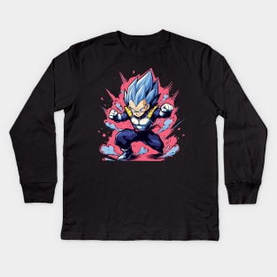 vegeta Kids Long Sleeve T-Shirt